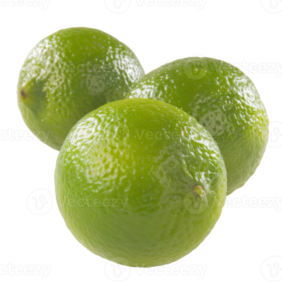 Lime, fruit realistic Illustration. Realistic Transparent file. Mockup template for artwork graphic design png