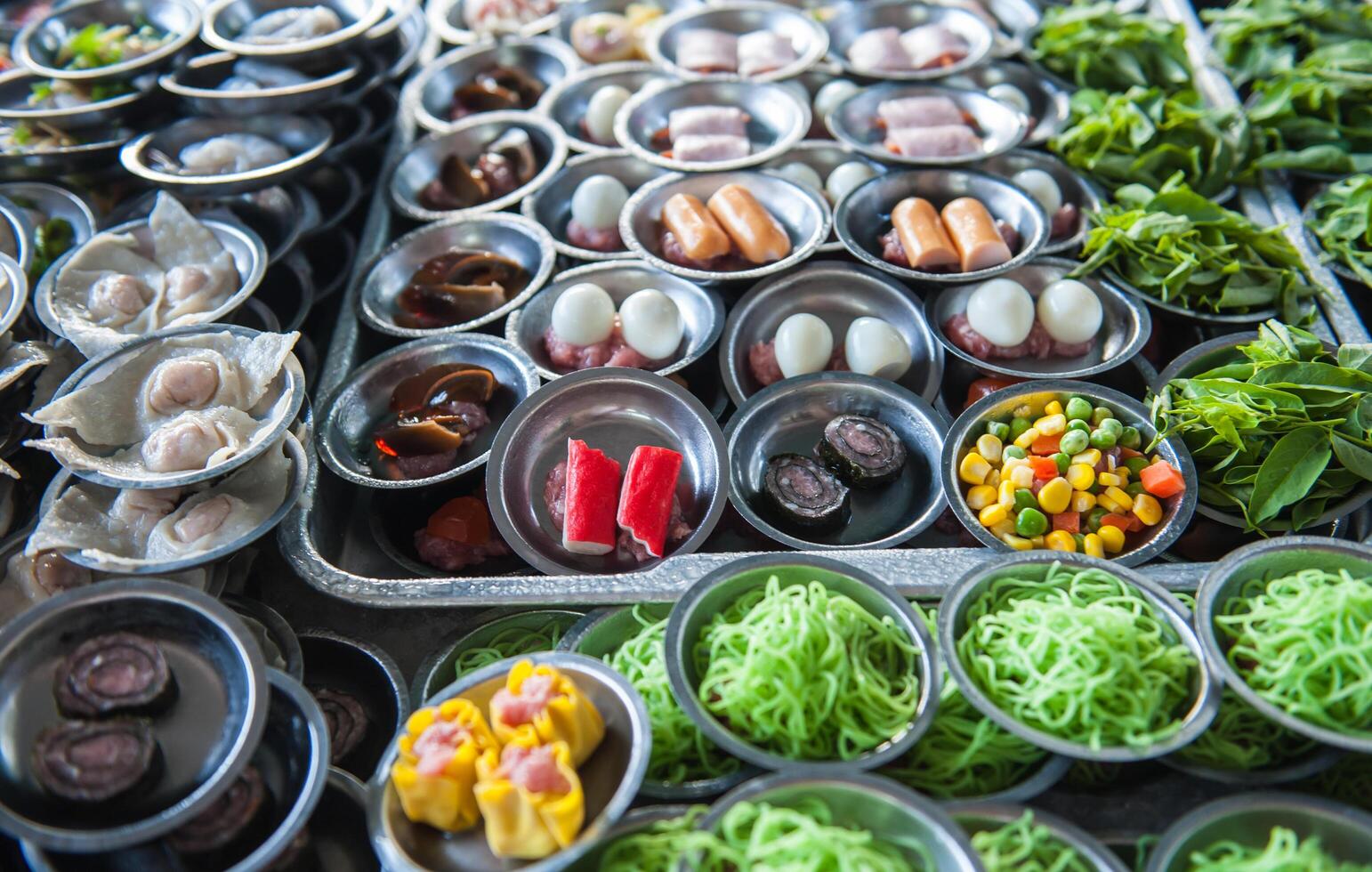 Dim sum breakfast set photo