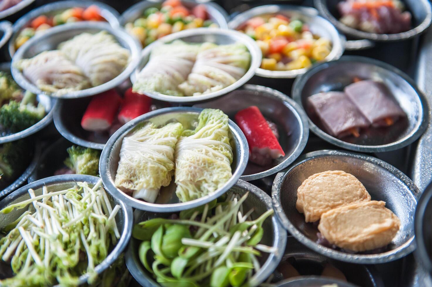 Dim sum breakfast set photo