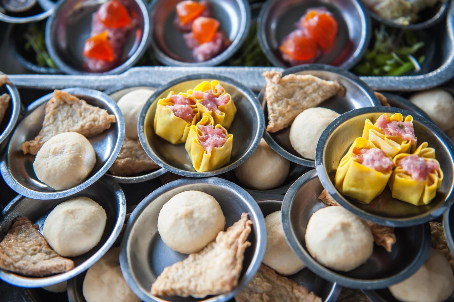Dim sum breakfast set photo