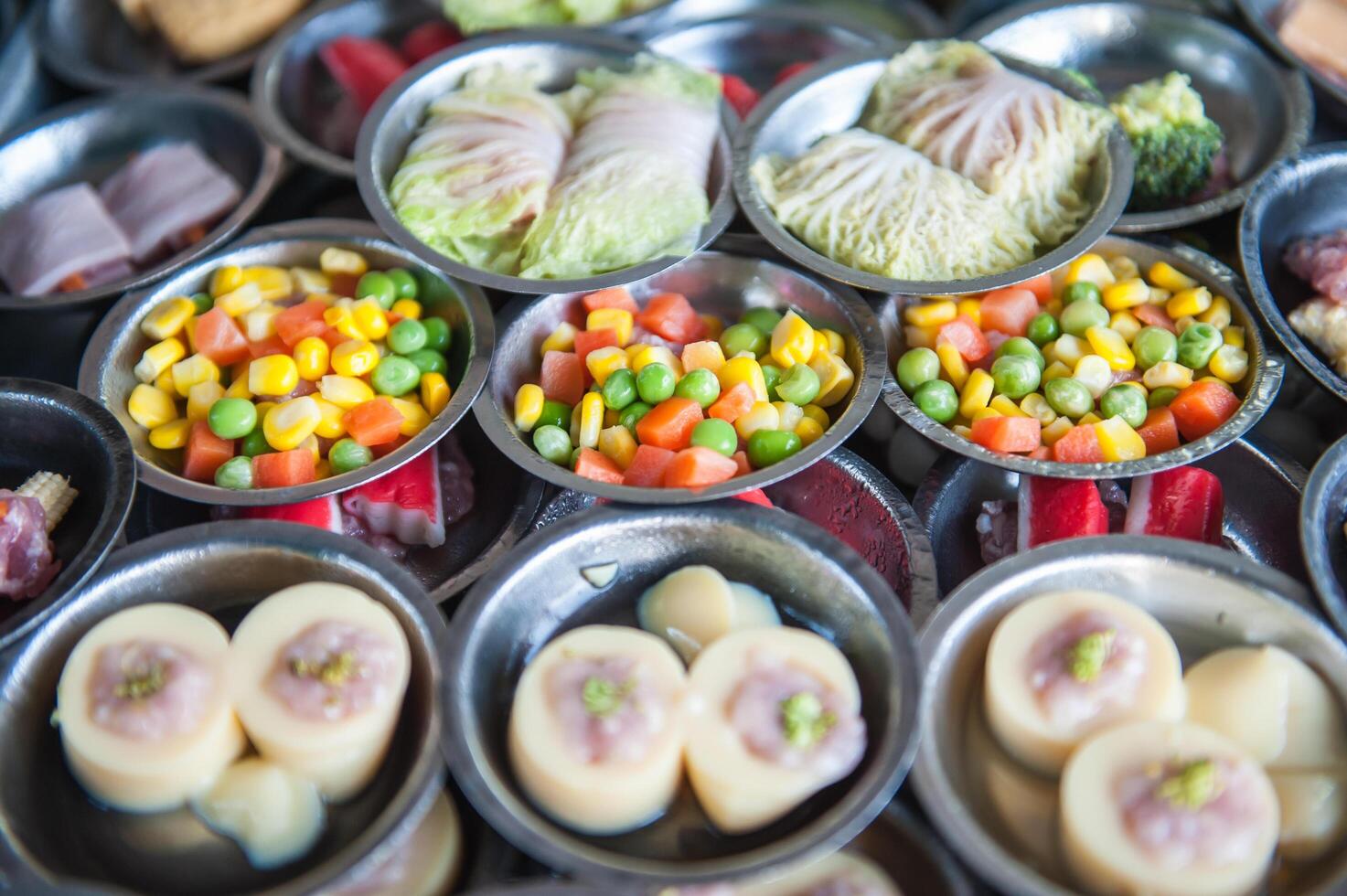Dim sum breakfast set photo
