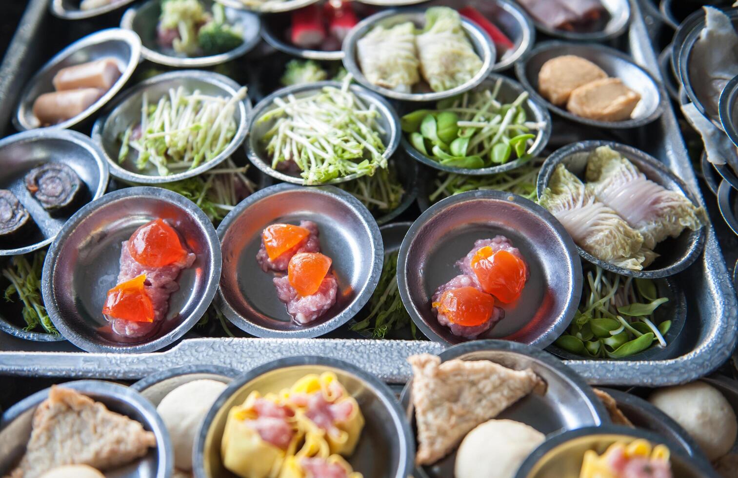 Dim sum breakfast set photo