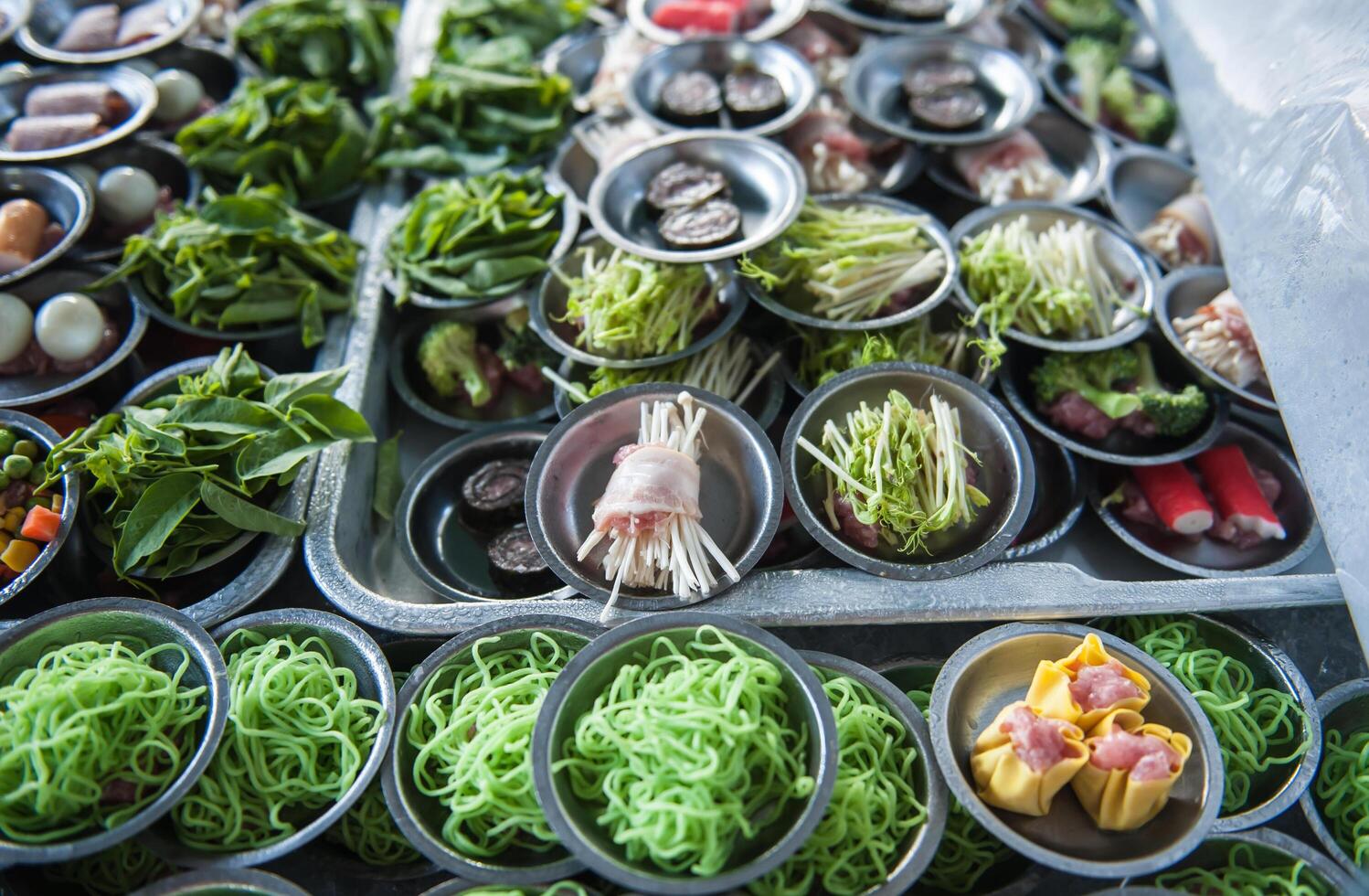 Dim sum breakfast set photo