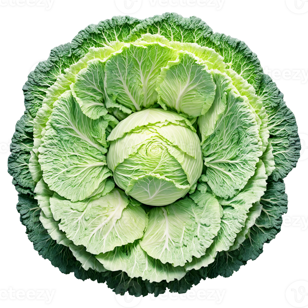 Cabbage mandala a layered circular design of cabbages with leaves unfurling and water splashing png