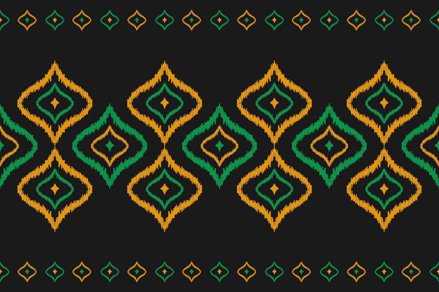 Carpet ethnic ikat pattern art. Aztec ethnic seamless pattern in tribal. Mexican style. Design for background, wallpaper, illustration, fabric, clothing, carpet, textile, batik, embroidery. vector