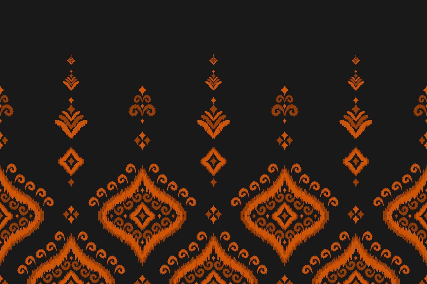 Abstract ethnic pattern art. Ikat seamless pattern traditional. American, Mexican style. Design for background, wallpaper, illustration, fabric, clothing, carpet, textile, batik, embroidery. vector