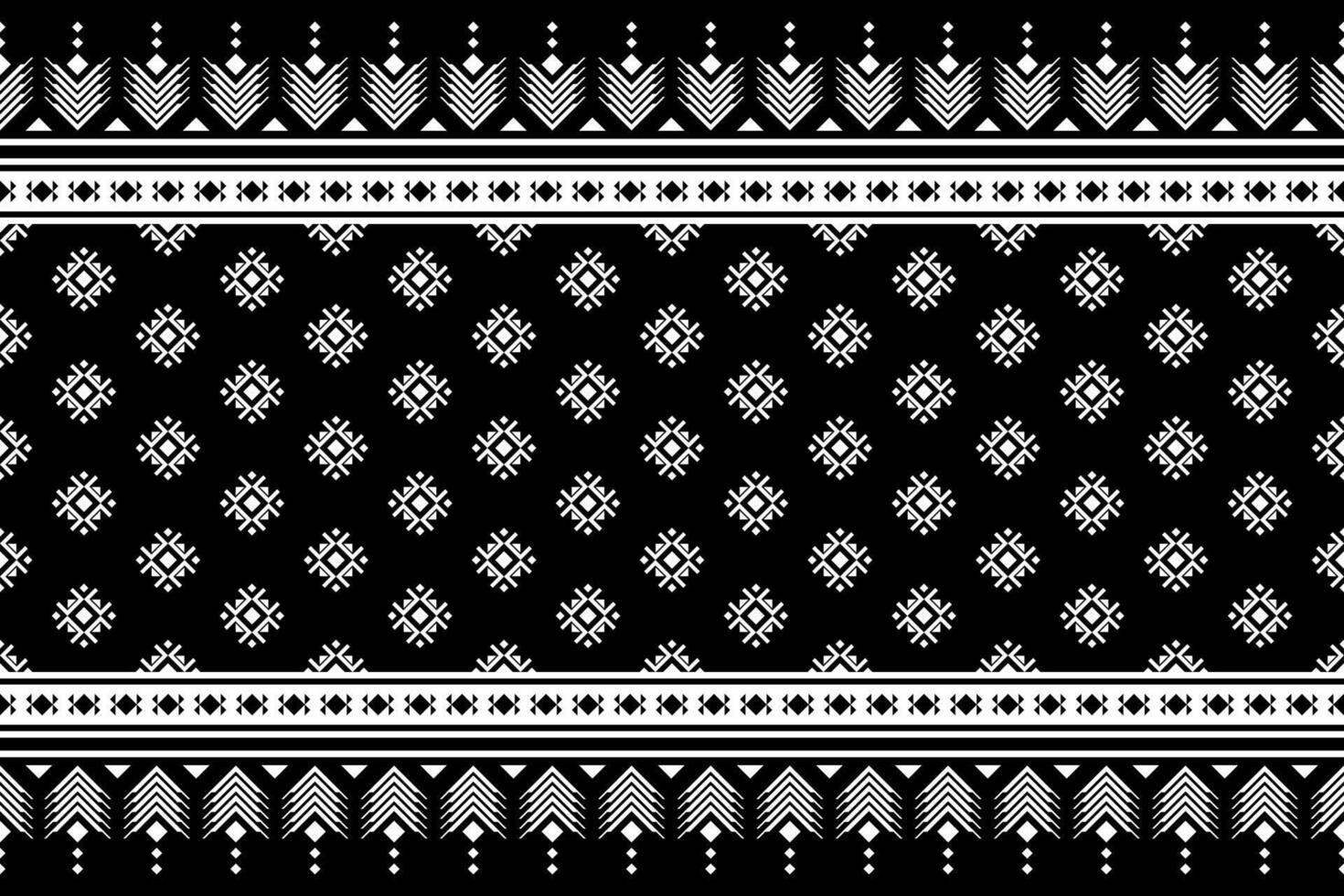 Carpet tribal pattern art. Geometric ethnic seamless pattern traditional. American, Mexican style. Design for background, wallpaper, illustration, fabric, clothing, carpet, textile, batik, embroidery. vector