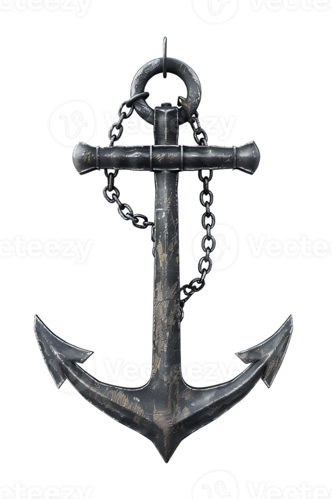 Anchor isolated against a transparent background png