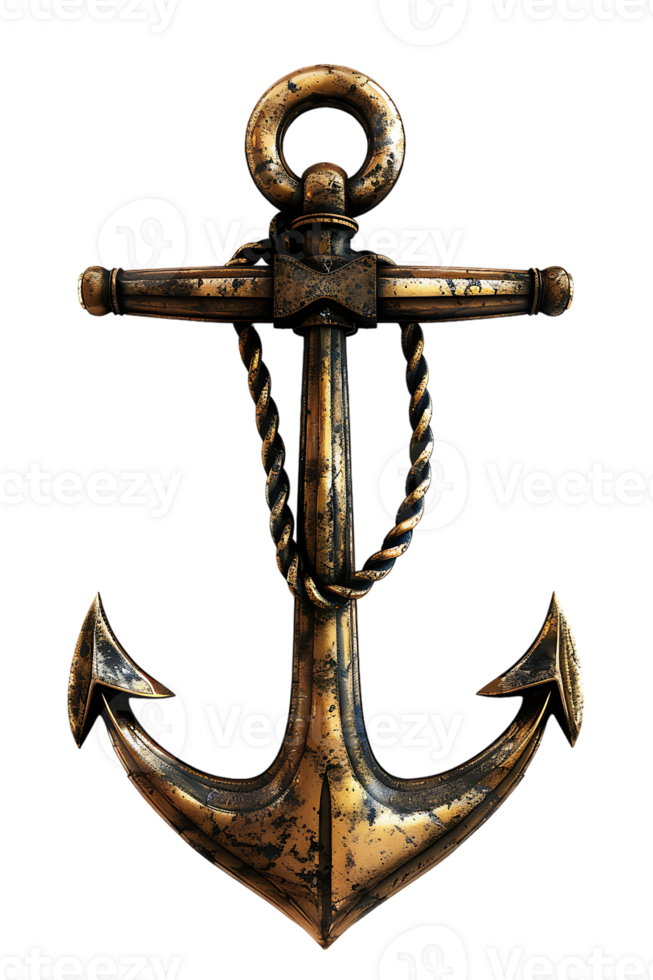 Anchor isolated against a transparent background png