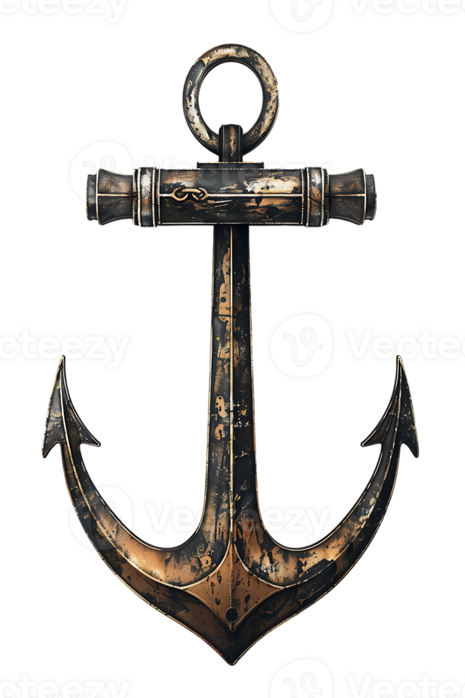 Anchor isolated against a transparent background png