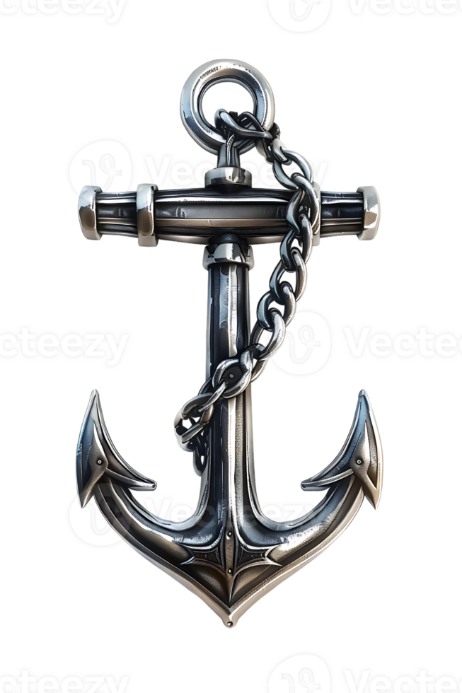 Anchor isolated against a transparent background png