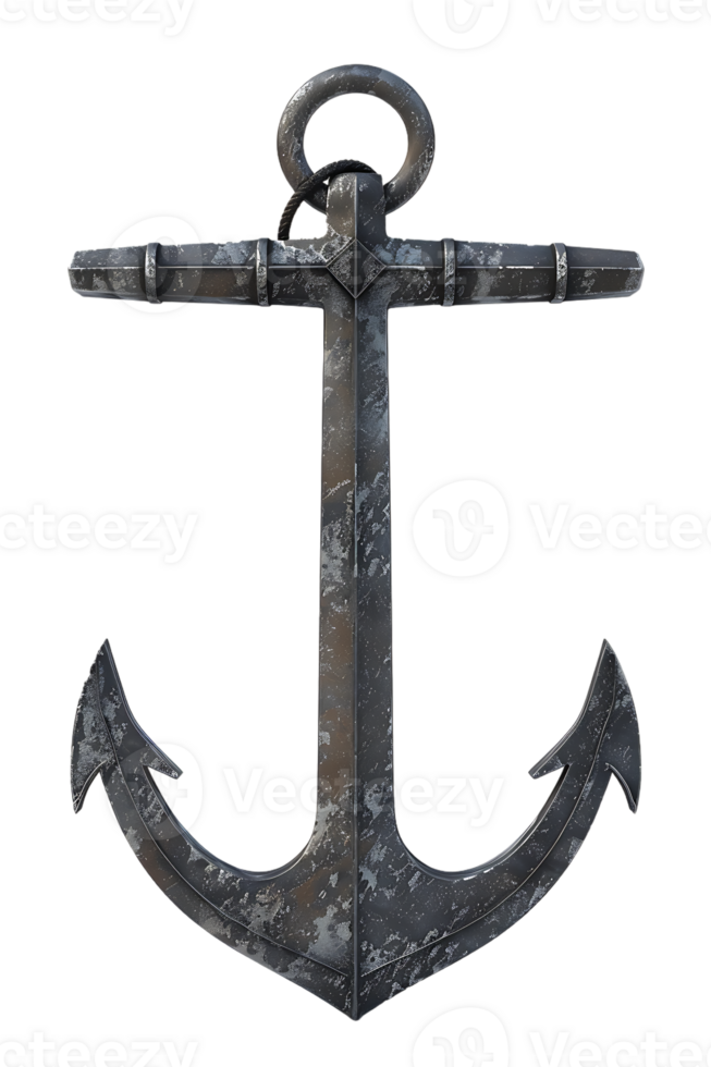 Anchor isolated against a transparent background png