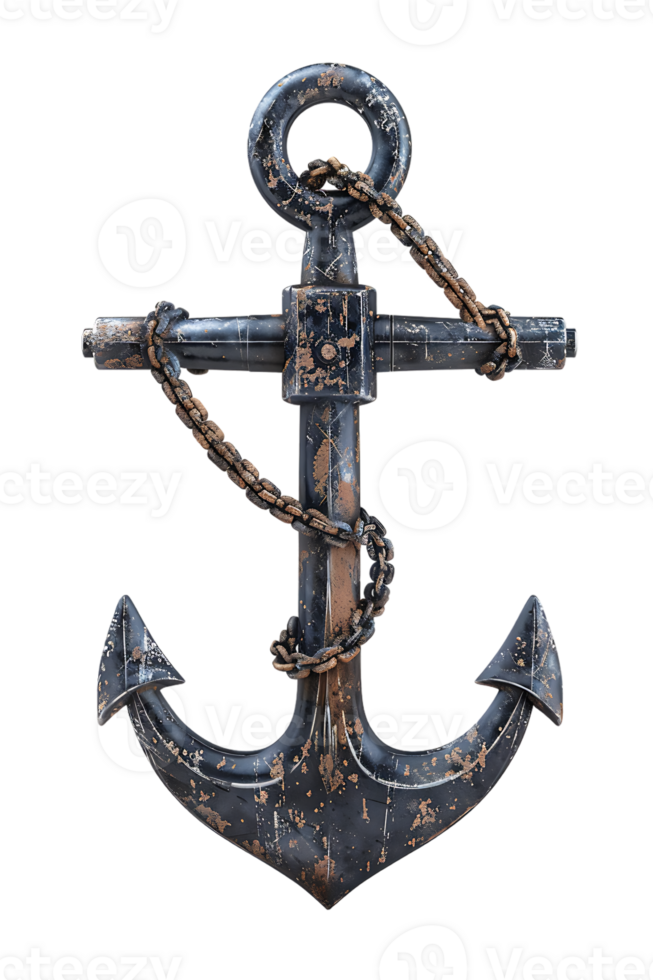 Anchor isolated against a transparent background png