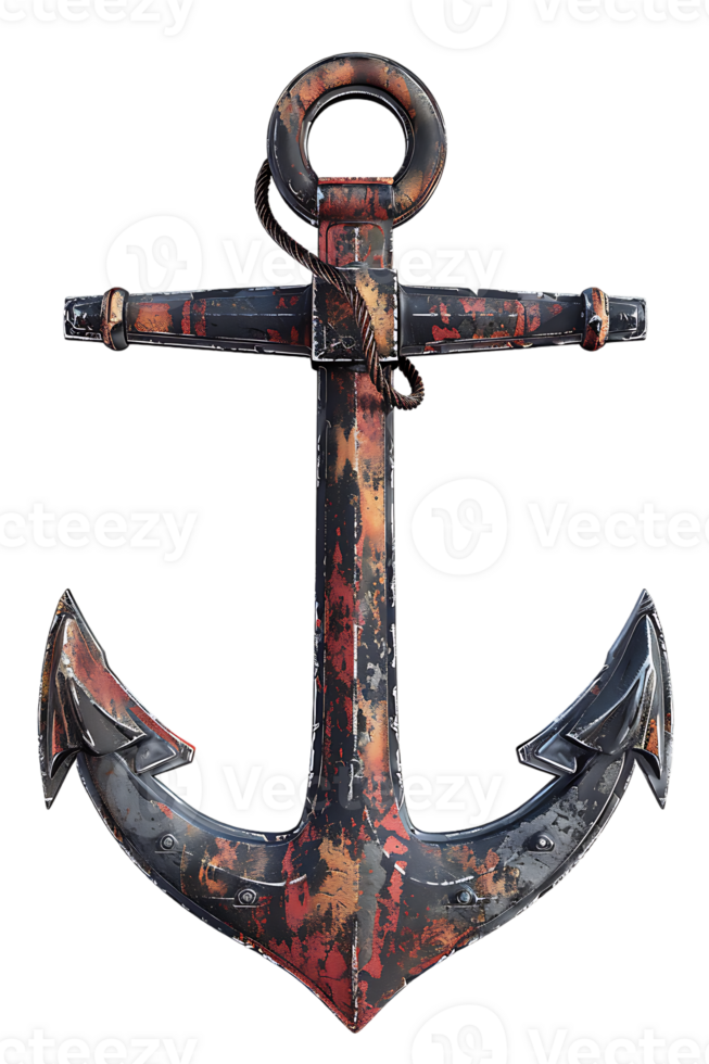 Anchor isolated against a transparent background png