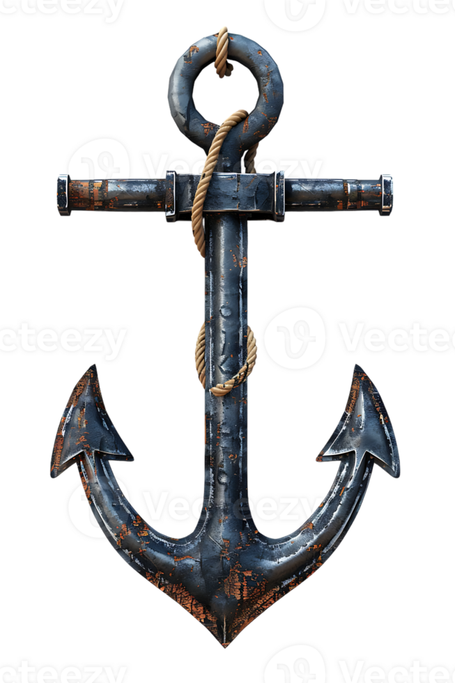 Anchor isolated against a transparent background png