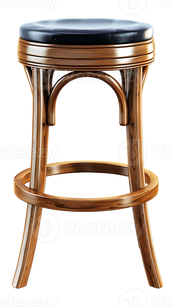 Bar stool isolated against a transparent background png