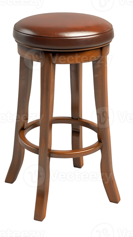 Bar stool isolated against a transparent background png