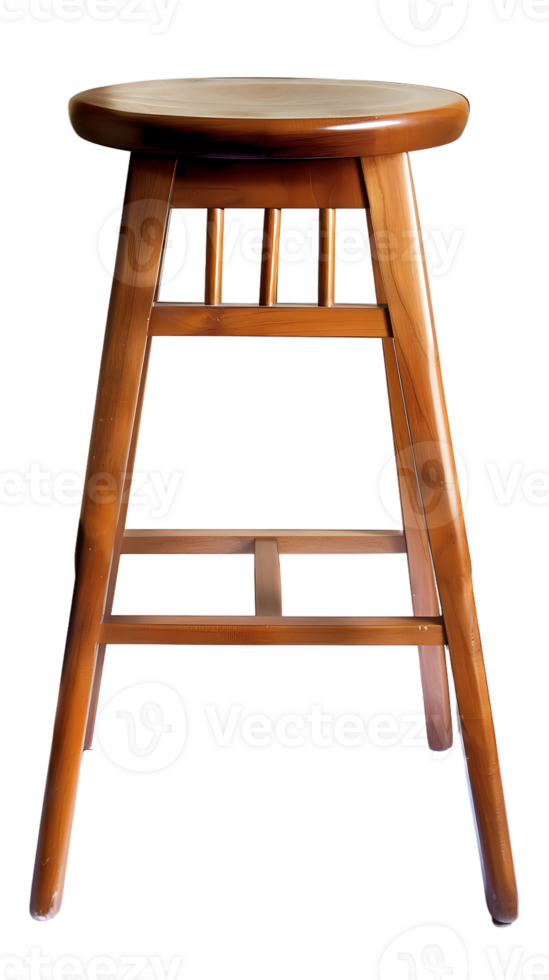 Bar stool isolated against a transparent background png