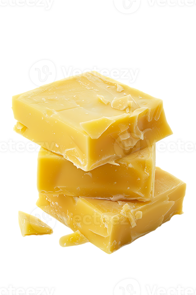 Butter isolated against a transparent background png