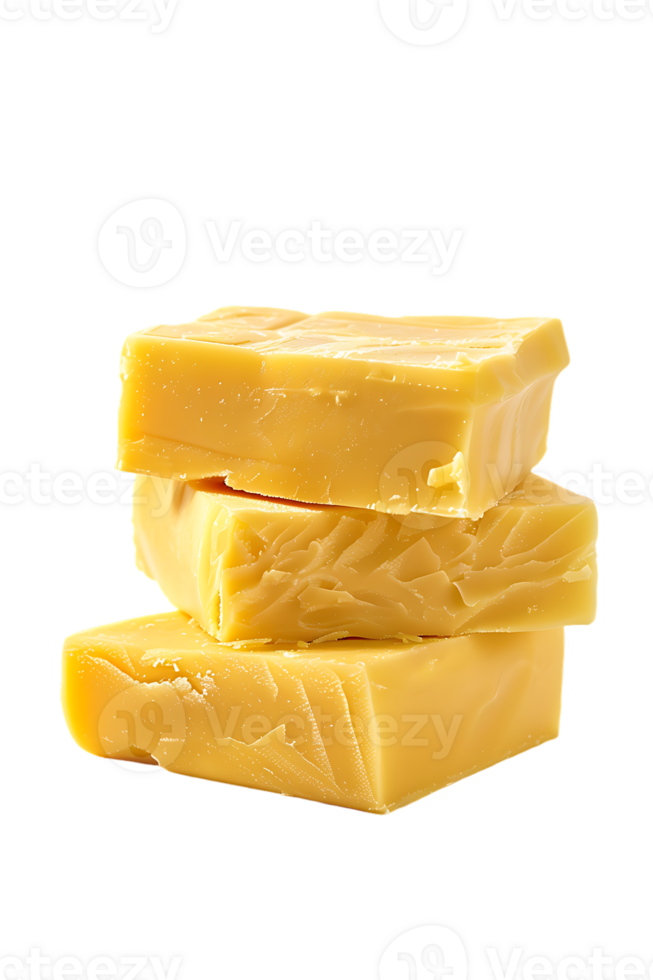 Butter isolated against a transparent background png
