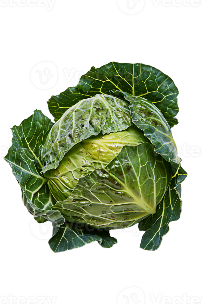 cabbage with a transparent background png