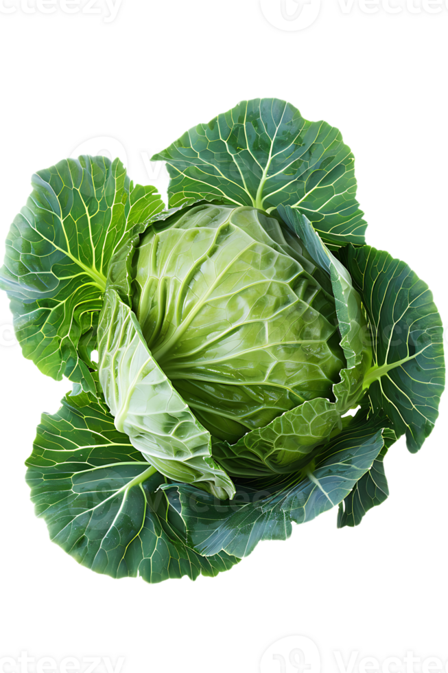 cabbage with a transparent background png