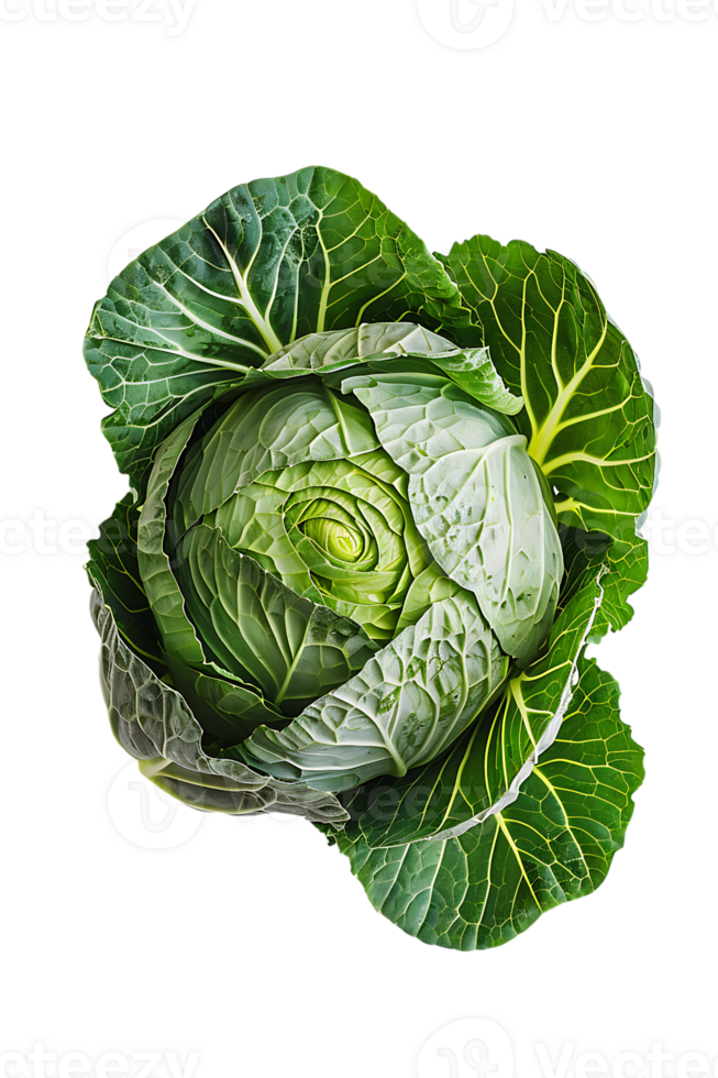 cabbage with a transparent background png