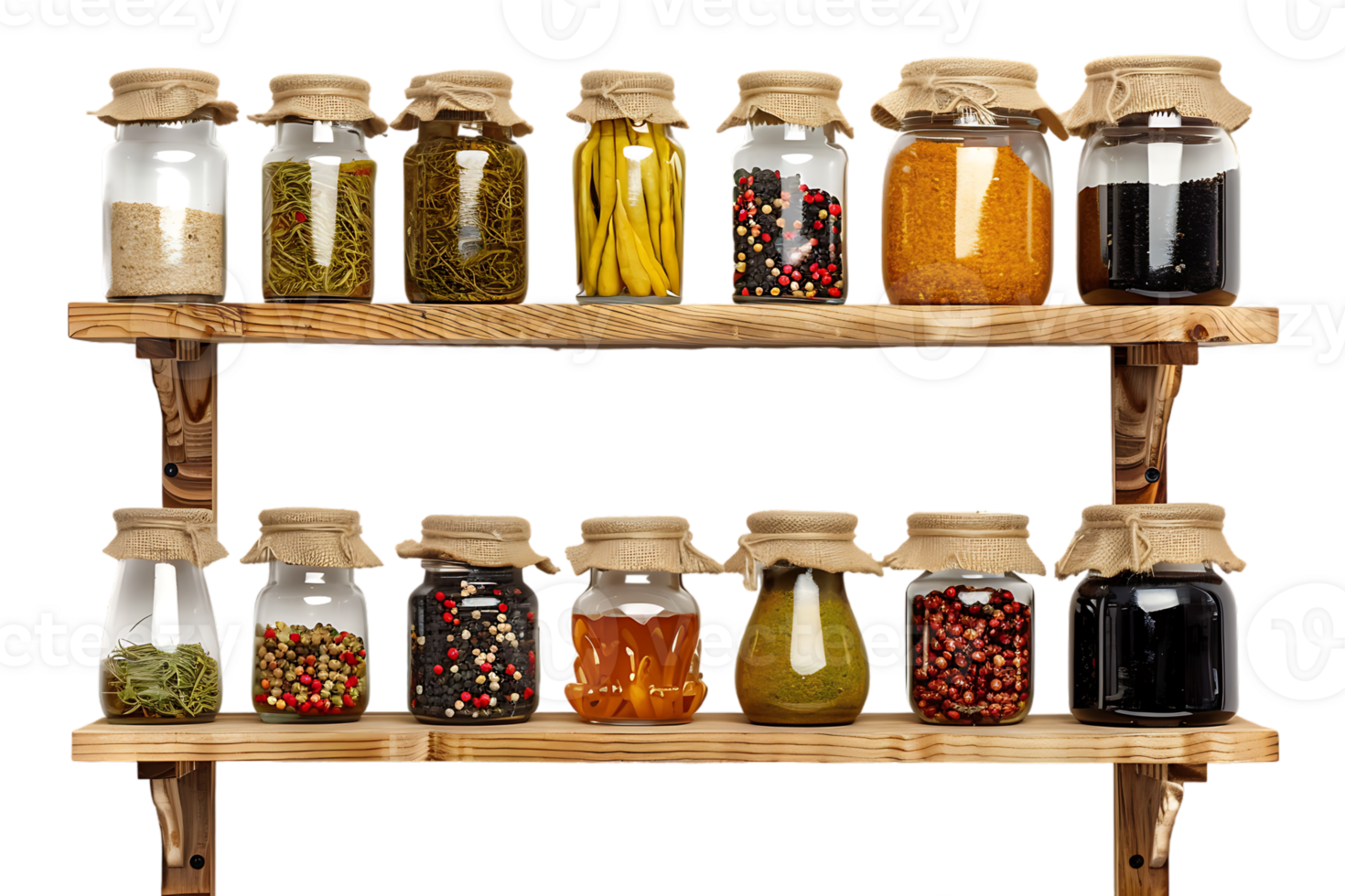 condiments shelf isolated against a transparent background png