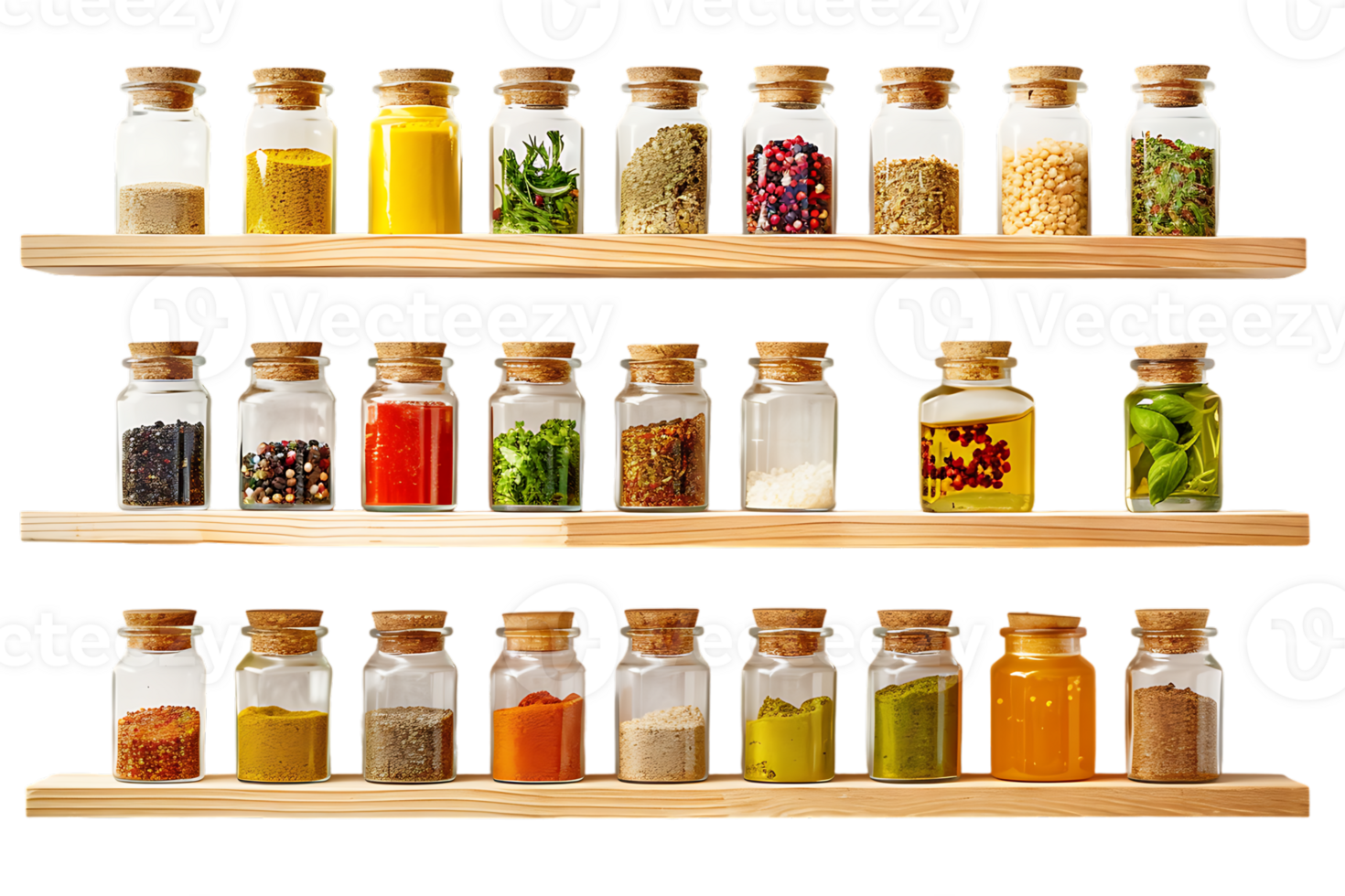 condiments shelf isolated against a transparent background png