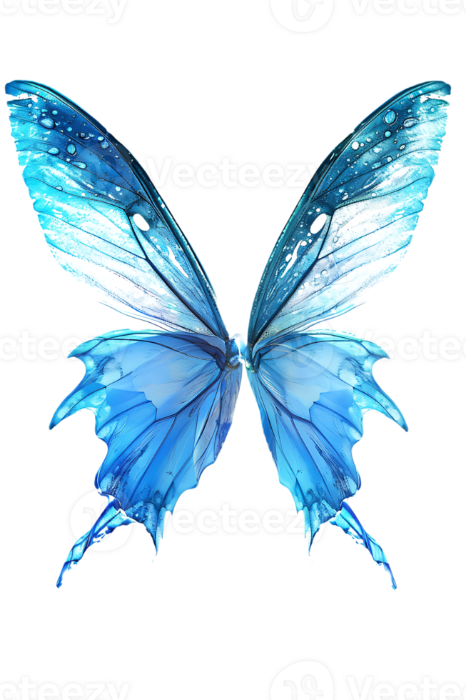 Fairy wings, isolated against a transparent background png