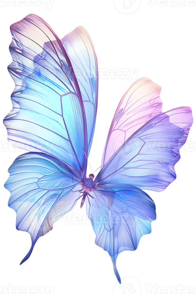 Fairy wings, isolated against a transparent background png