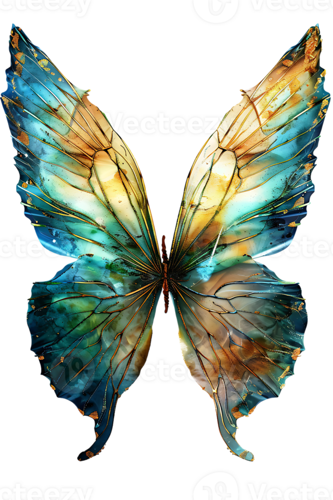 Fairy wings, isolated against a transparent background png