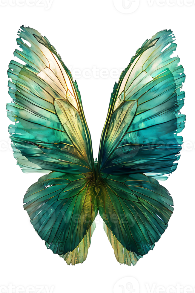 Fairy wings, isolated against a transparent background png