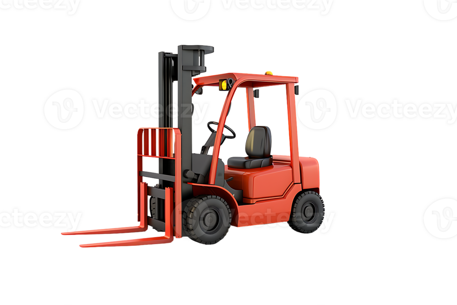 forklift isolated against a transparent background png