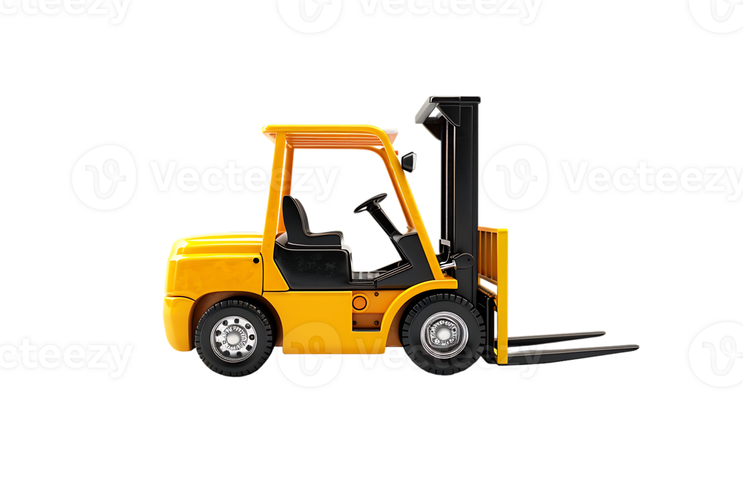 forklift isolated against a transparent background png