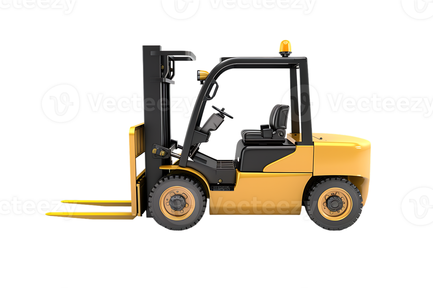 forklift isolated against a transparent background png