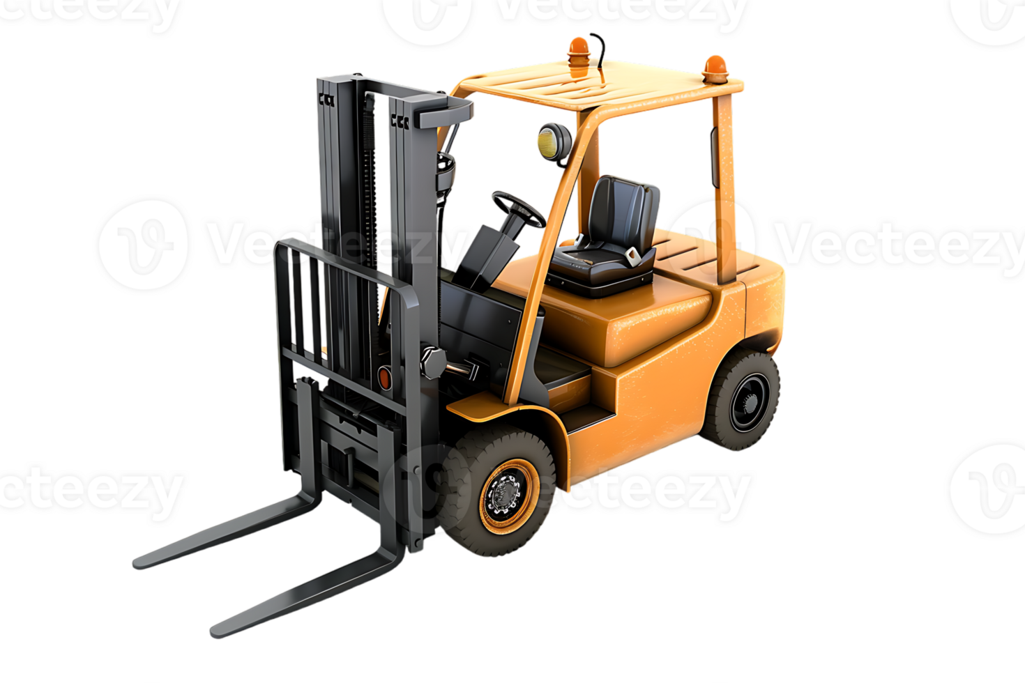 forklift isolated against a transparent background png
