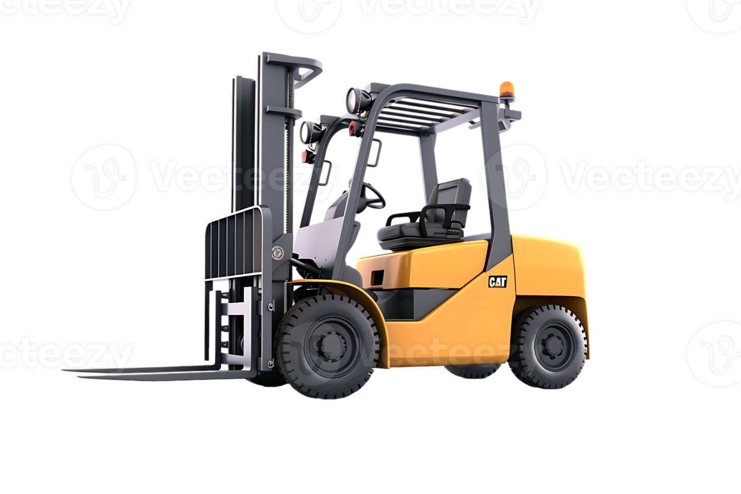forklift isolated against a transparent background png