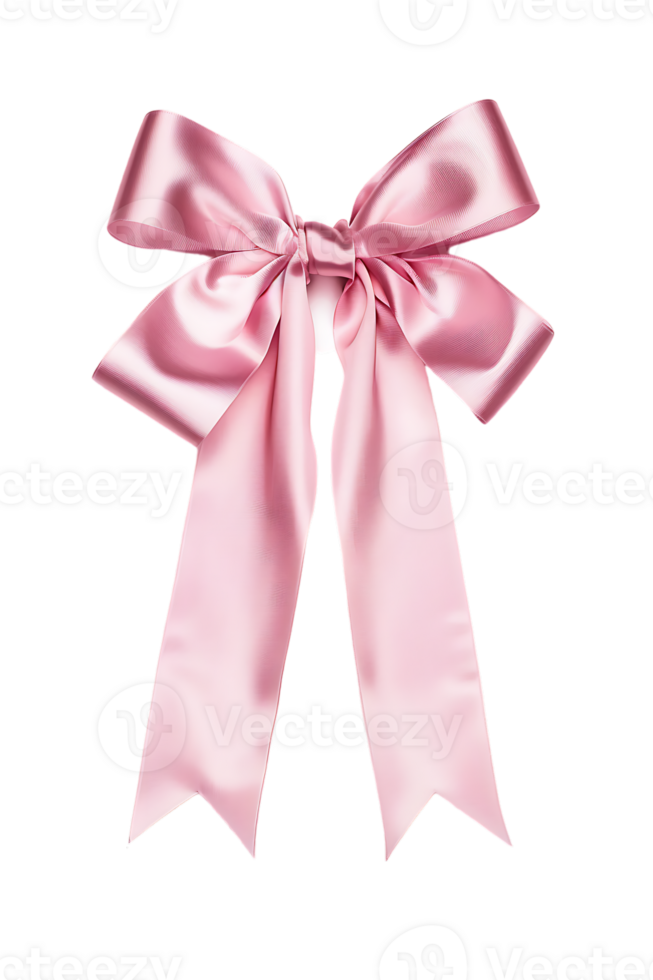 gift bow ribbon set against a plain transparent background png
