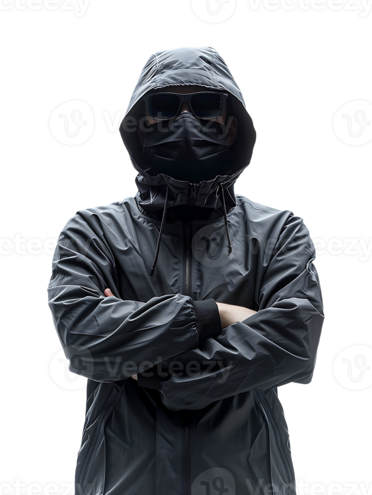 hacker isolated against a transparent background png