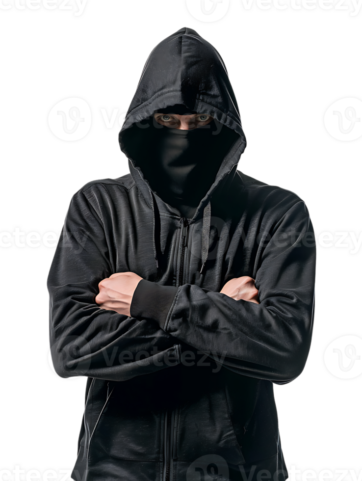 hacker isolated against a transparent background png