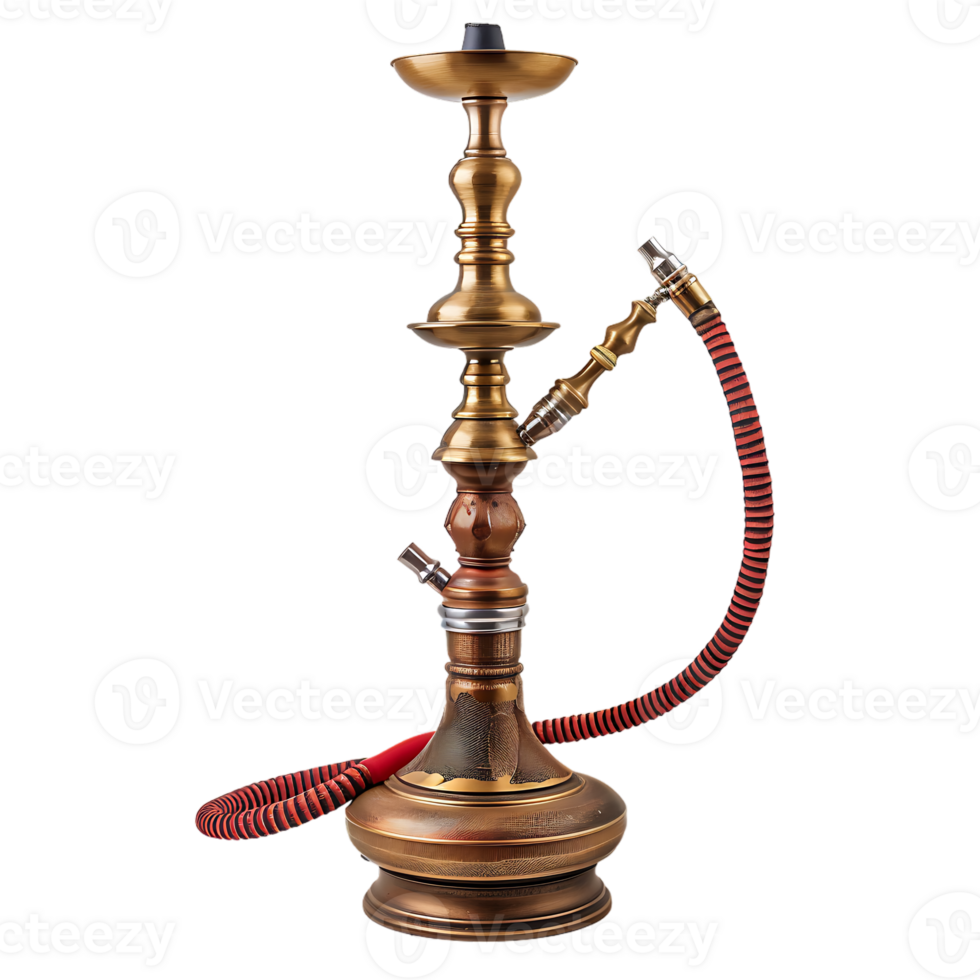 Hookah, isolated against a transparent background png