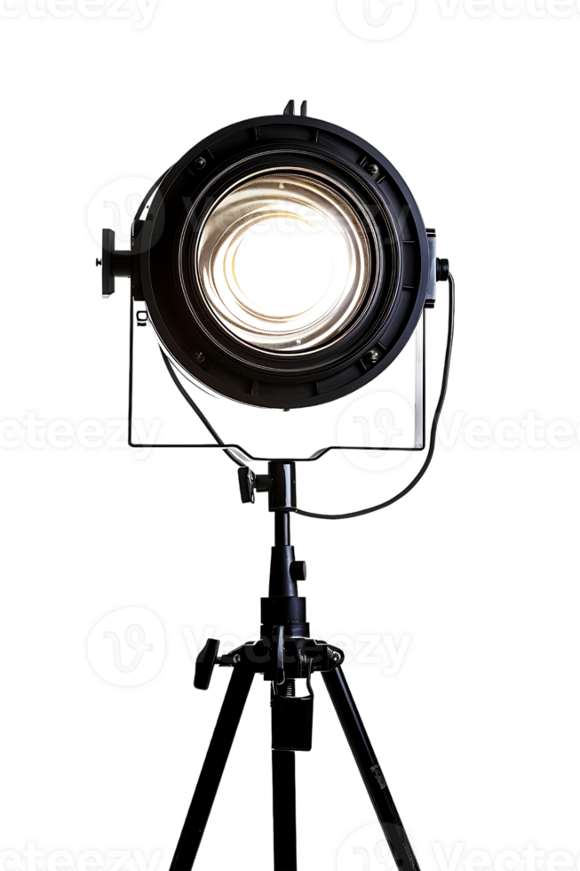 isolated studio spotlight against a transparent background png