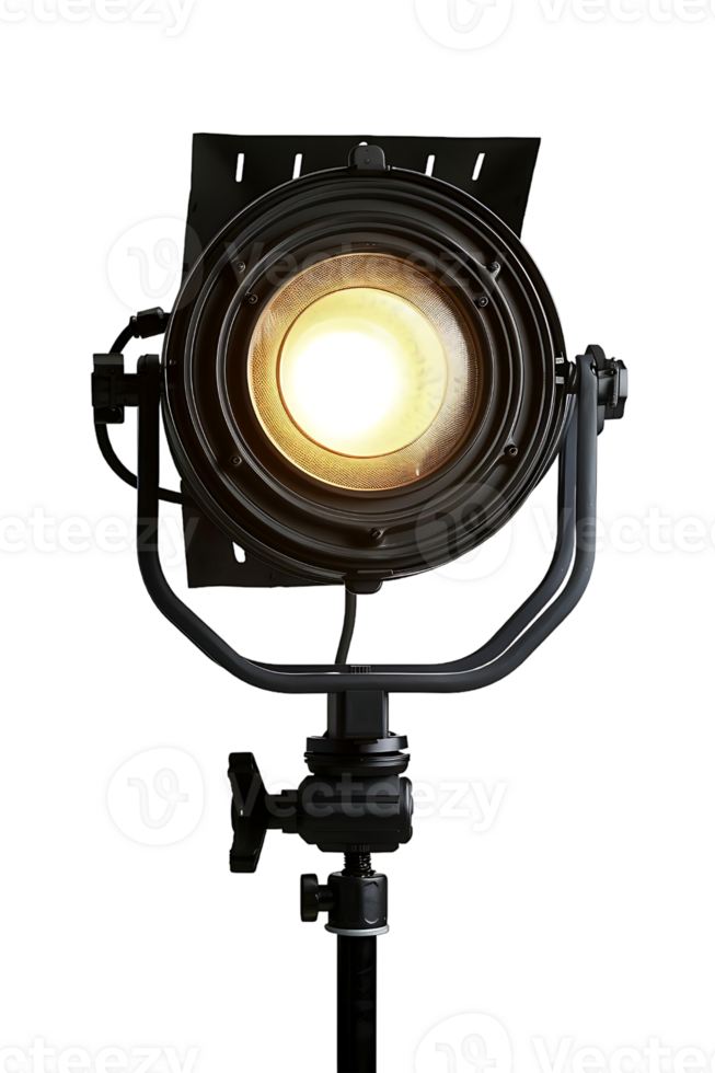 isolated studio spotlight against a transparent background png