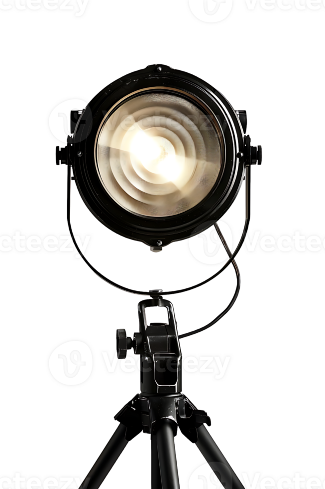 isolated studio spotlight against a transparent background png