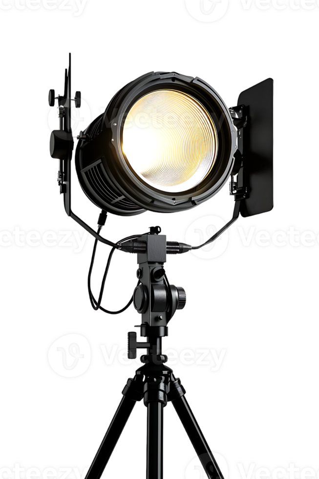 isolated studio spotlight against a transparent background png