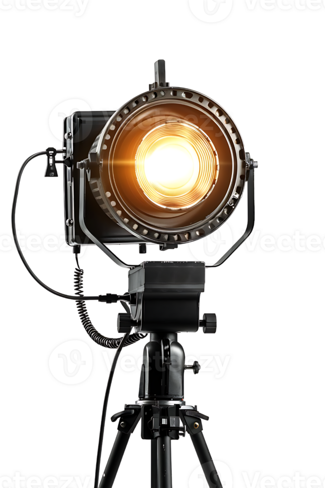isolated studio spotlight against a transparent background png