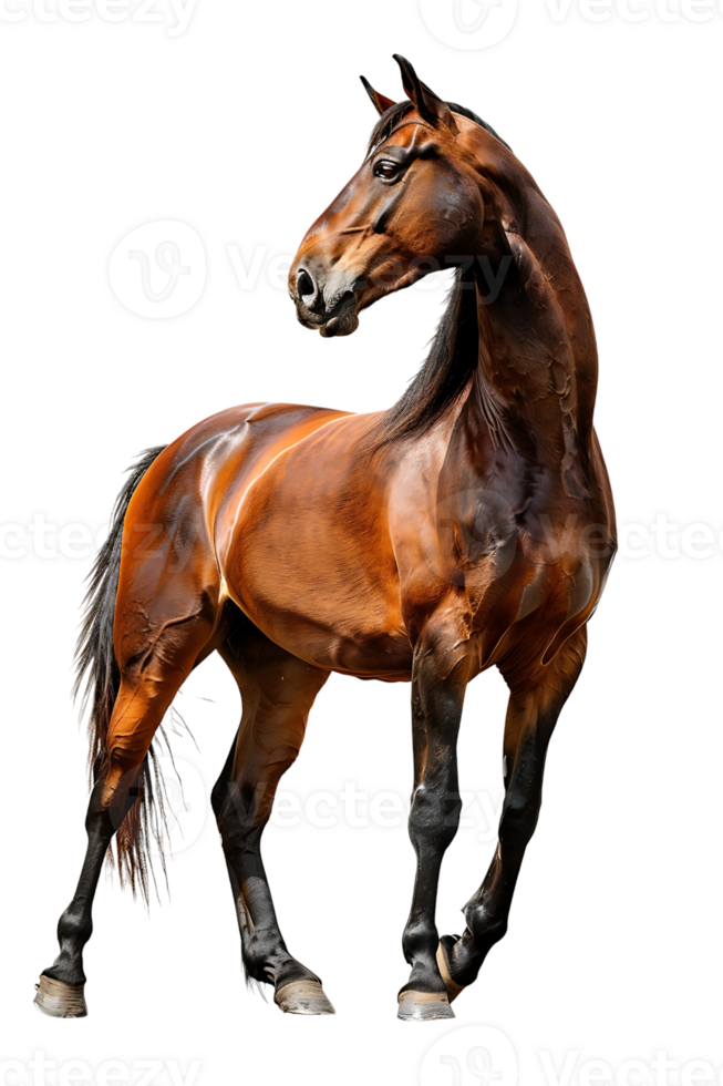 horse rearing up against a transparent background png