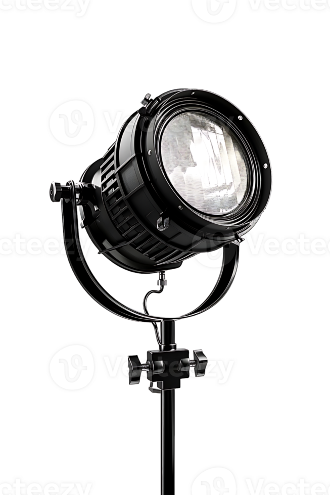 isolated studio spotlight against a transparent background png