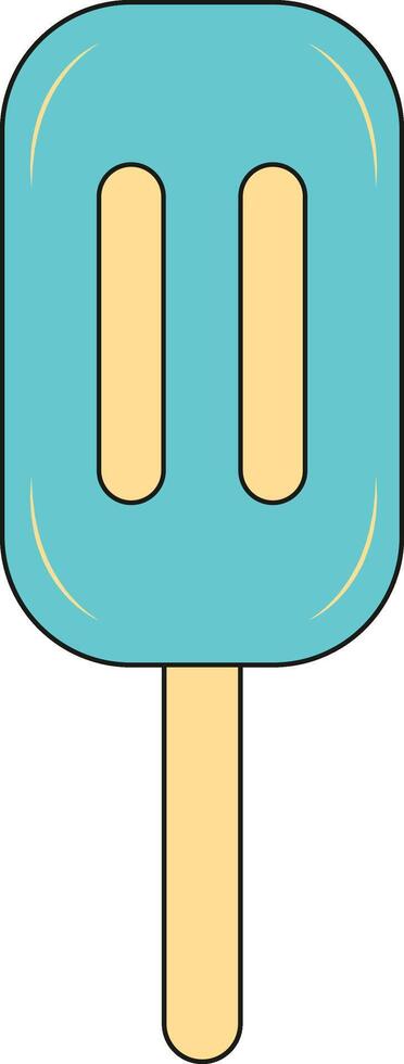 Summer Beach Stickers with Cartoon Design. vector